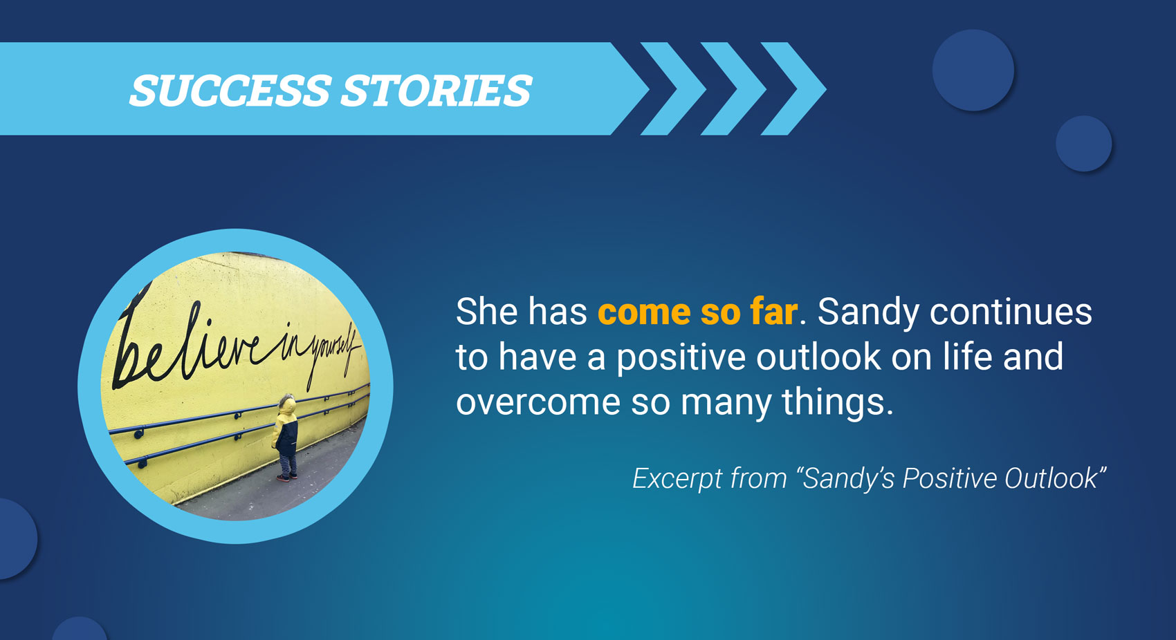 Sandy | FSET Story
