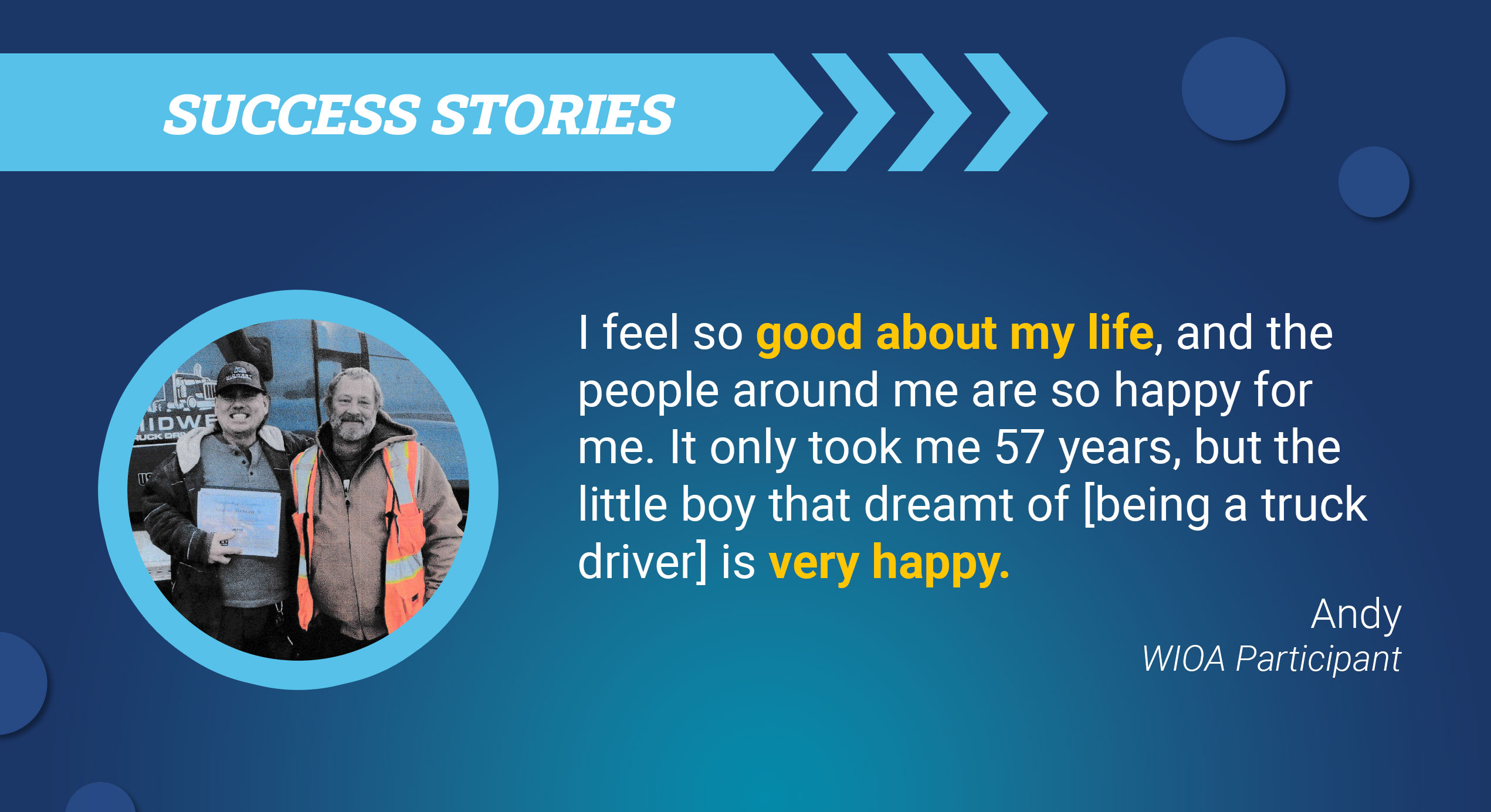 WIOA Story | Andy