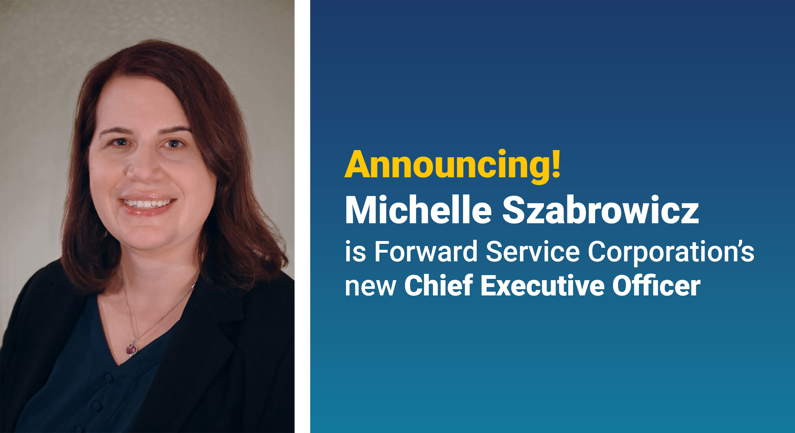 New CEO Announcement