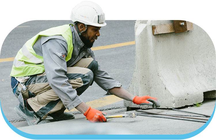 Road worker